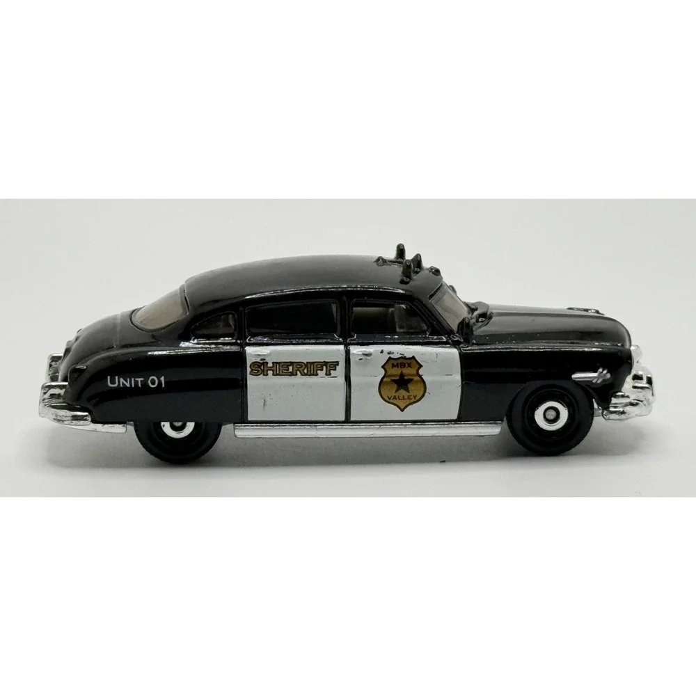 Matchbox 1951 Hudson Hornet Sheriff Mbx Car Valley Black/White Loose‎ 2016